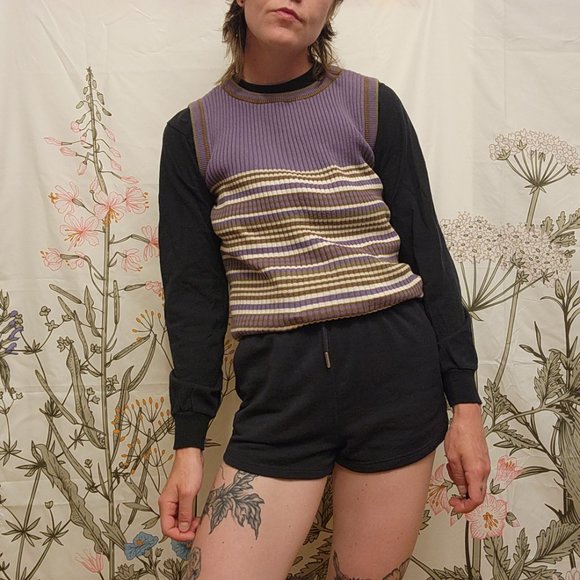 vintage striped vest - Picture 5 of 6